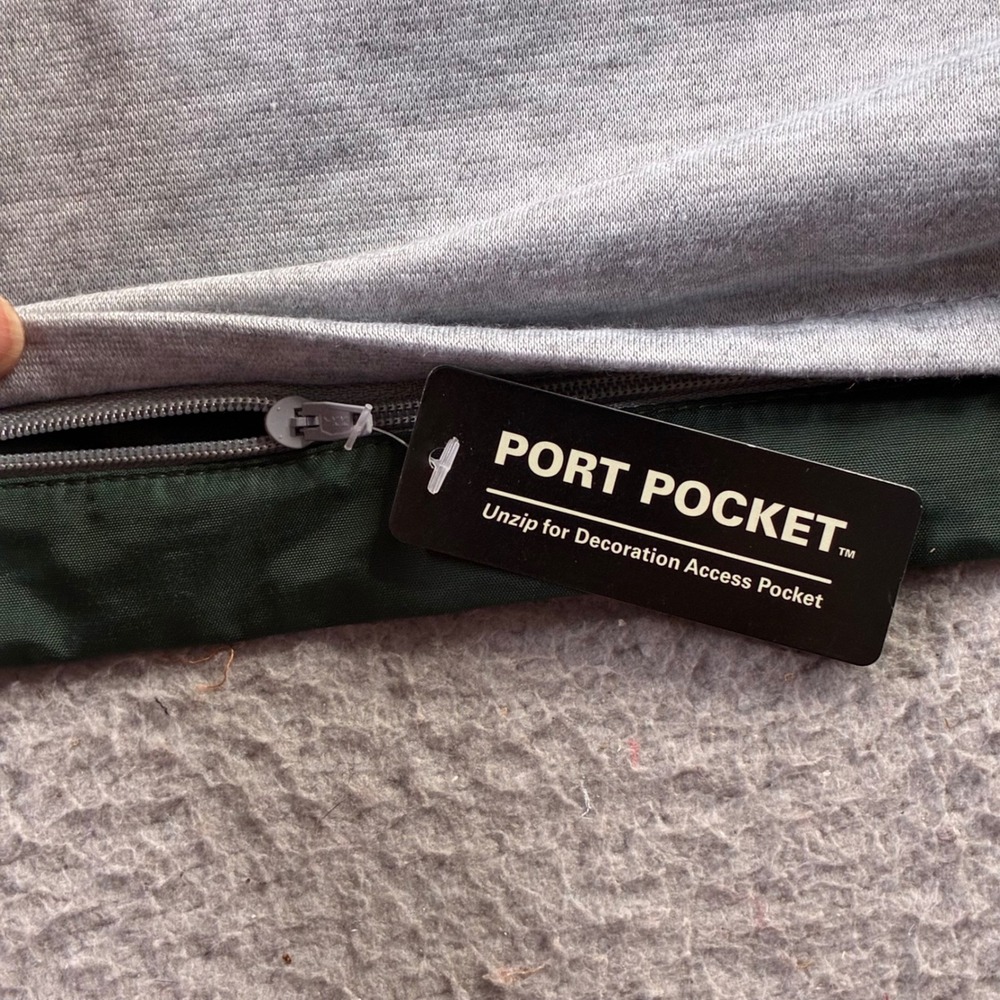 NWT Amazon AWS AMER PSA Windbreaker Hooded Full Zip Jacket Green Mens Size Small - Picture 5 of 8